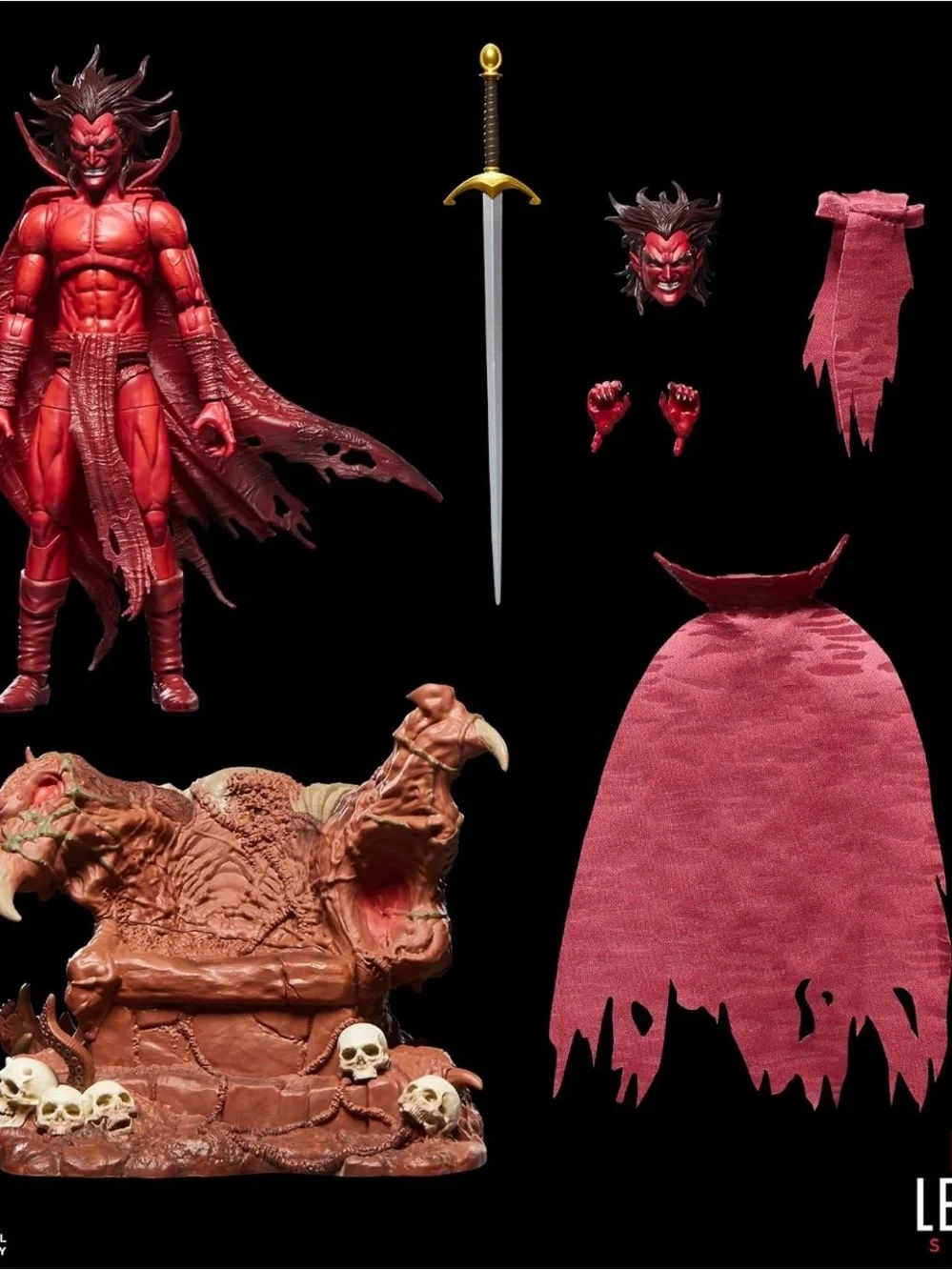 Marvel Legends Series Mephisto with Infernal Throne